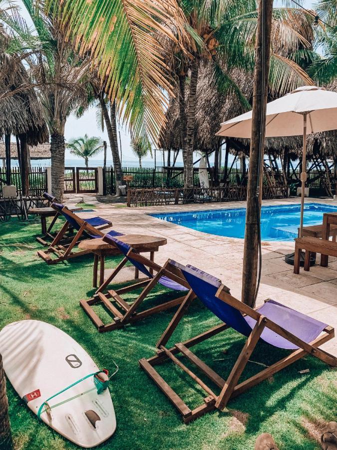 Paredon Surf House Hotel El Paredón Buena Vista Екстериор снимка
